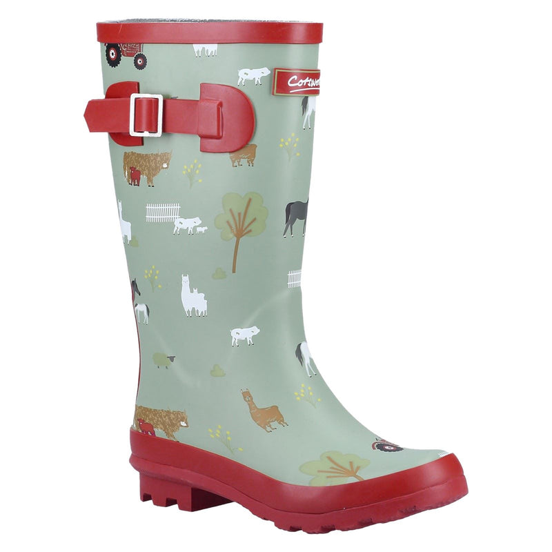 Cotswold Farmyard Junior Gummifarm Wellington Stiefel