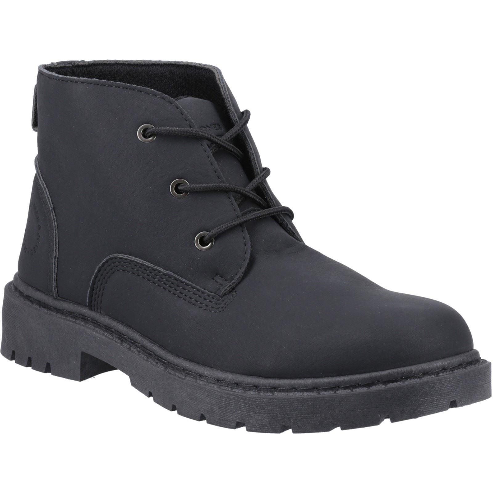 Jack & Jones Wainsworth Herren Knöchelstiefel aus Polyurethan in Anthrazit
