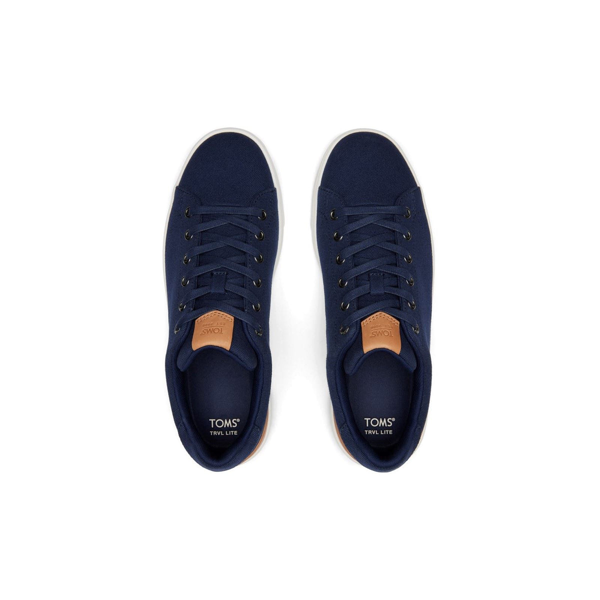 TOMS TRVL Lite 2.0 Low 100% Baumwolle Herren Turnschuhe In Marineblau