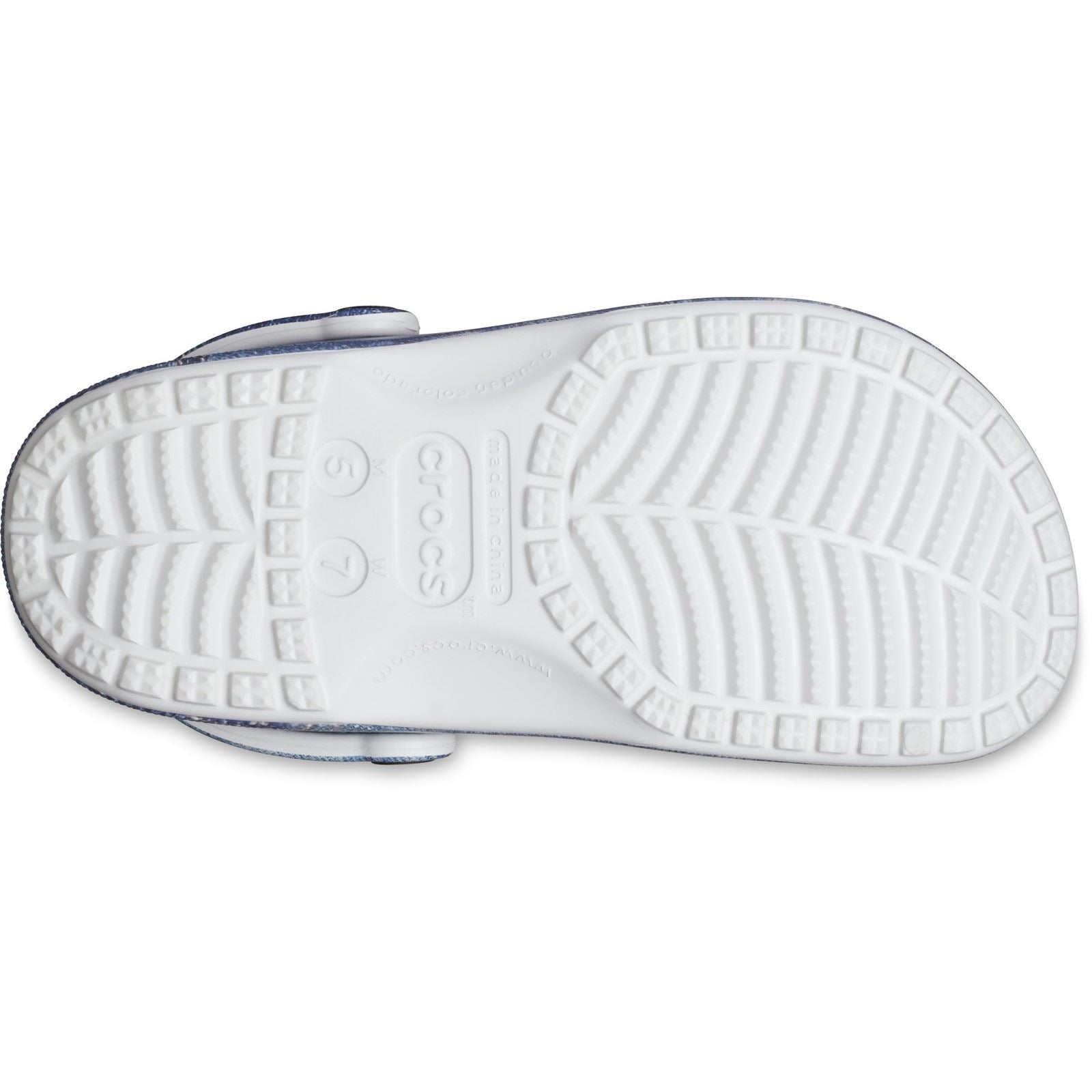 Crocs Classic Denim Thermoplastische Mondlicht Clogs