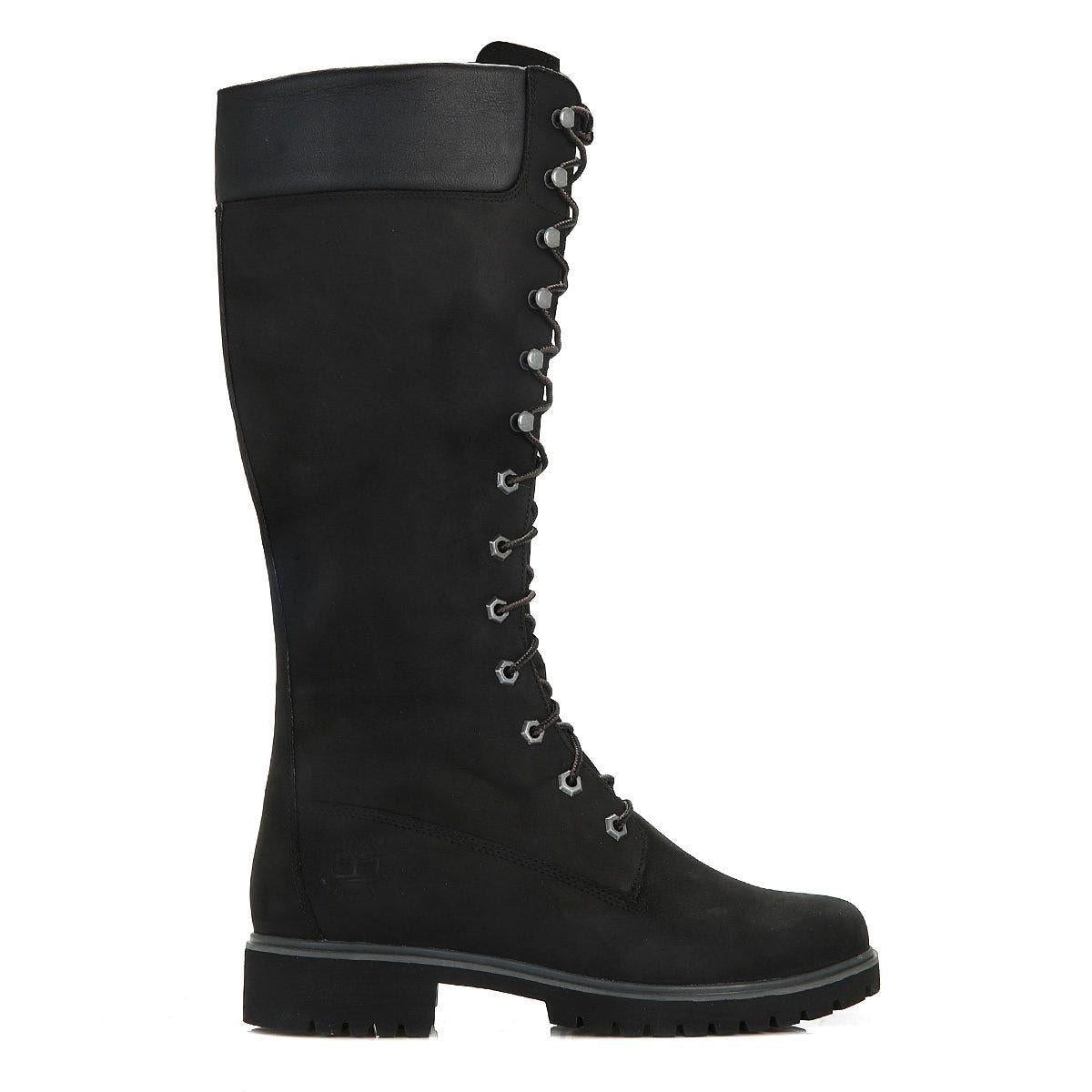 Timberland 14 Inch Premium Women's Schwarzer Stiefel