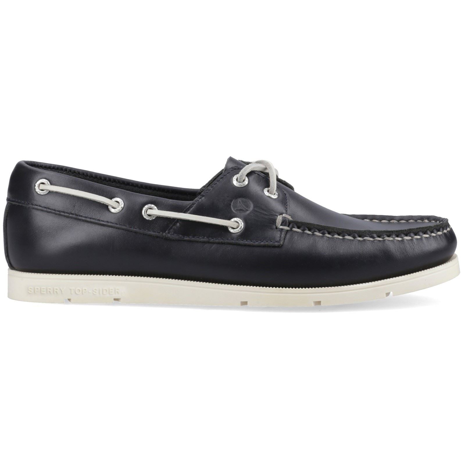 Sperry Oakland 2 Eye Boat Leder Herren Marine Bootschuhe