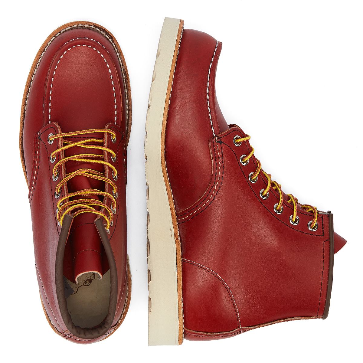 Red Wing Shoes Heritage Work 6-Zoll Moc Active Oro Russet Herren-Braunstiefel