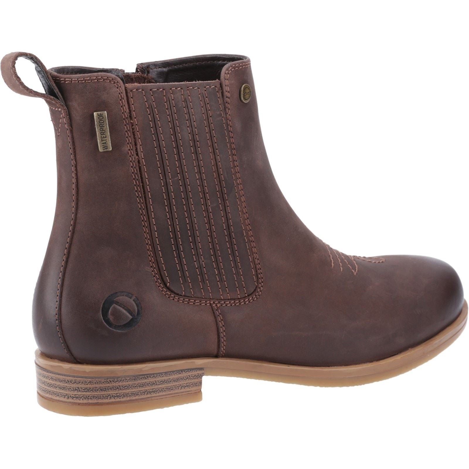 Cotswold Didbrook Damenstiefel Aus Braunem Leder