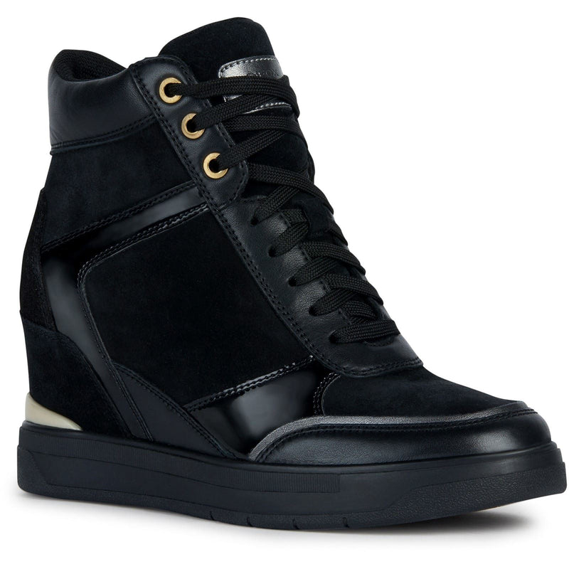 Geox D Maurica Damen-Sneakers In Schwarz