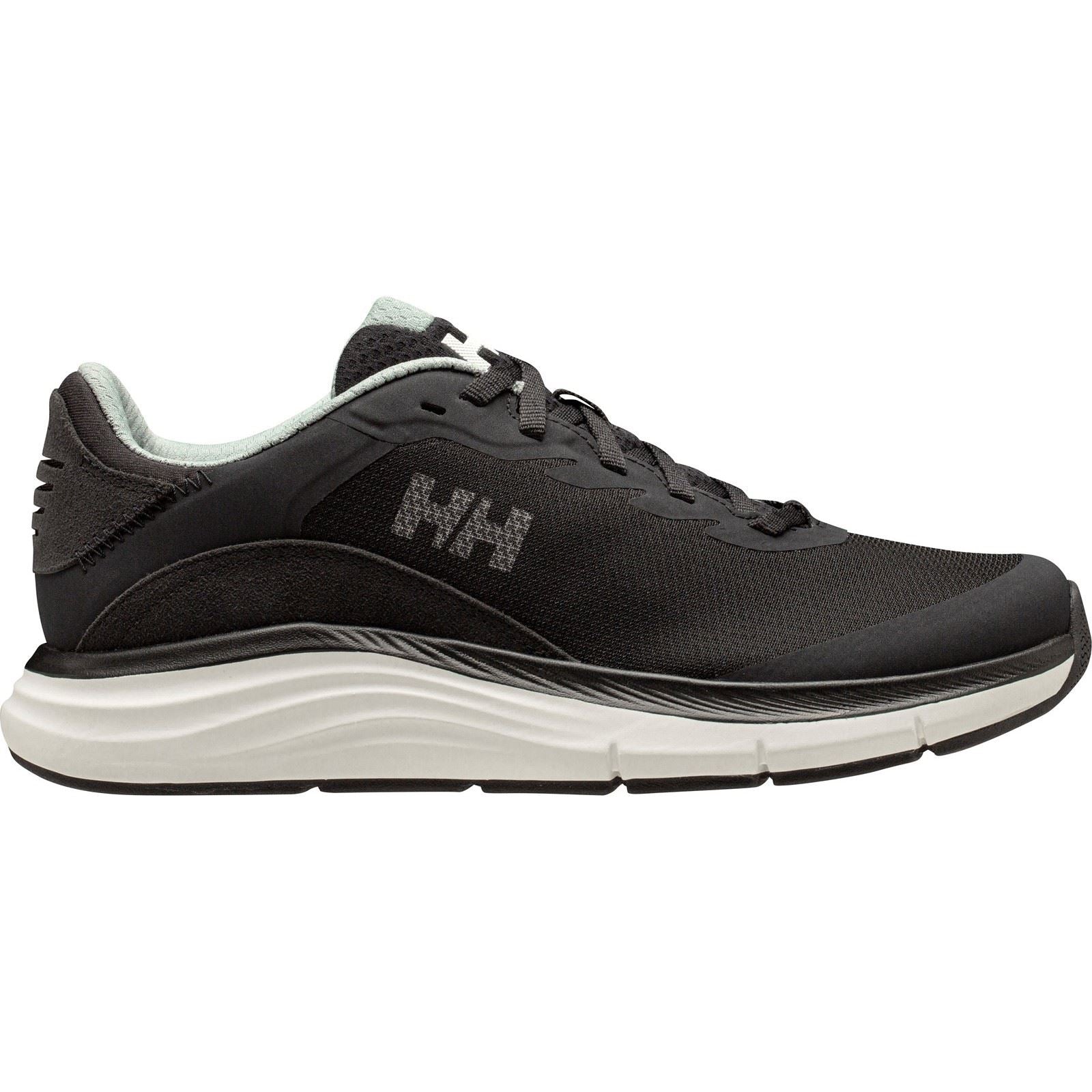 Helly Hansen Sport MARINE Baumwoll Damen Sneaker In Schwarz/Grün Mist