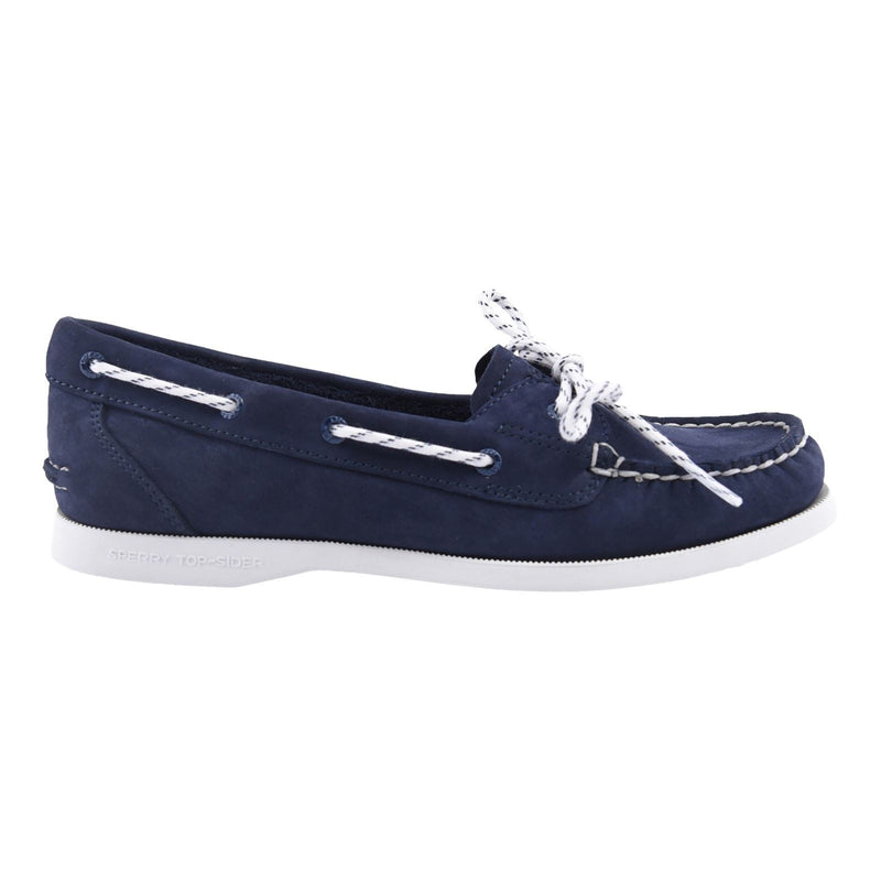 Sperry Authentic 1 Eye Damen Bootsschuhe Aus Leder In Marineblau