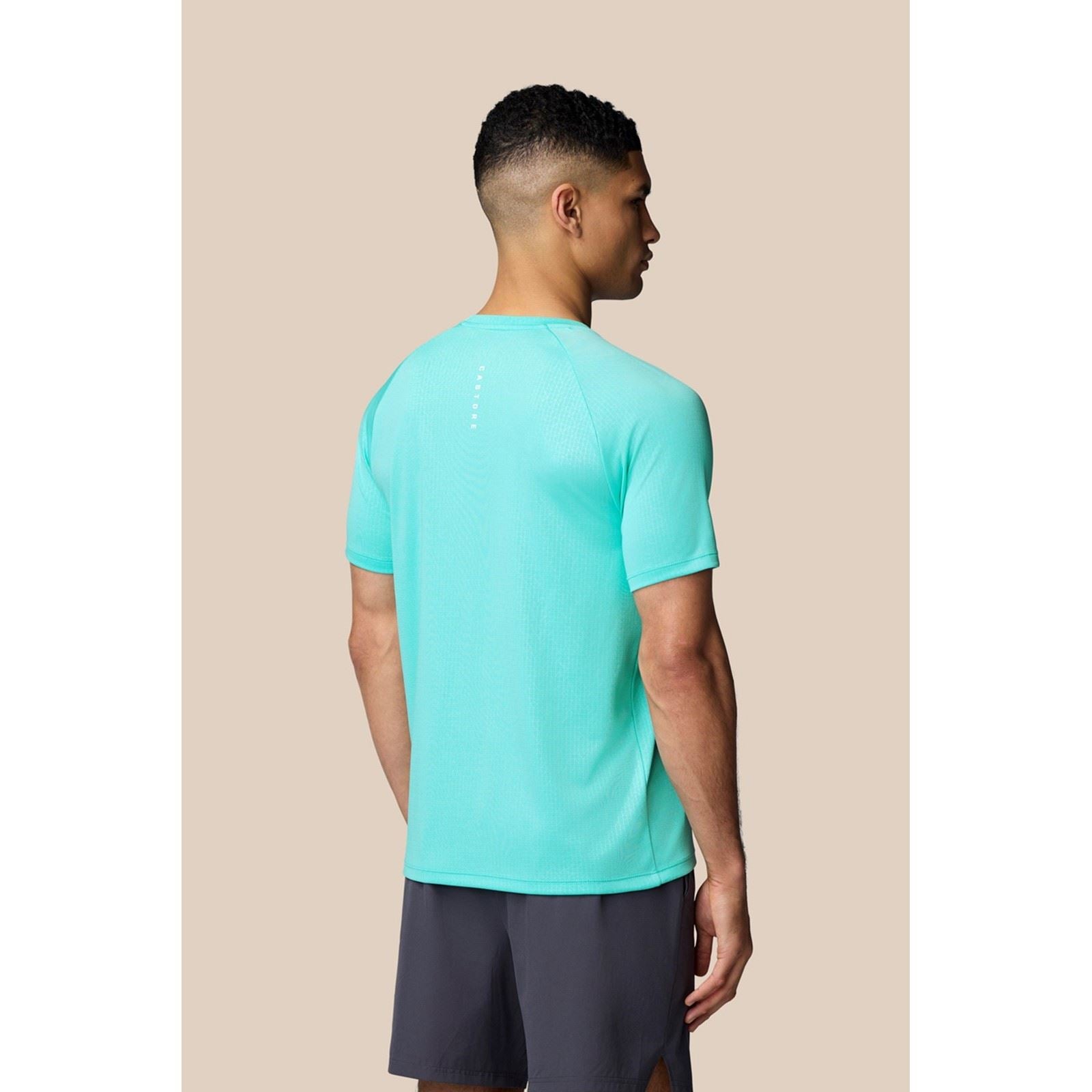 Castore Adapt T-Shirt Polyester Herren Blaue Sport-T-Shirts
