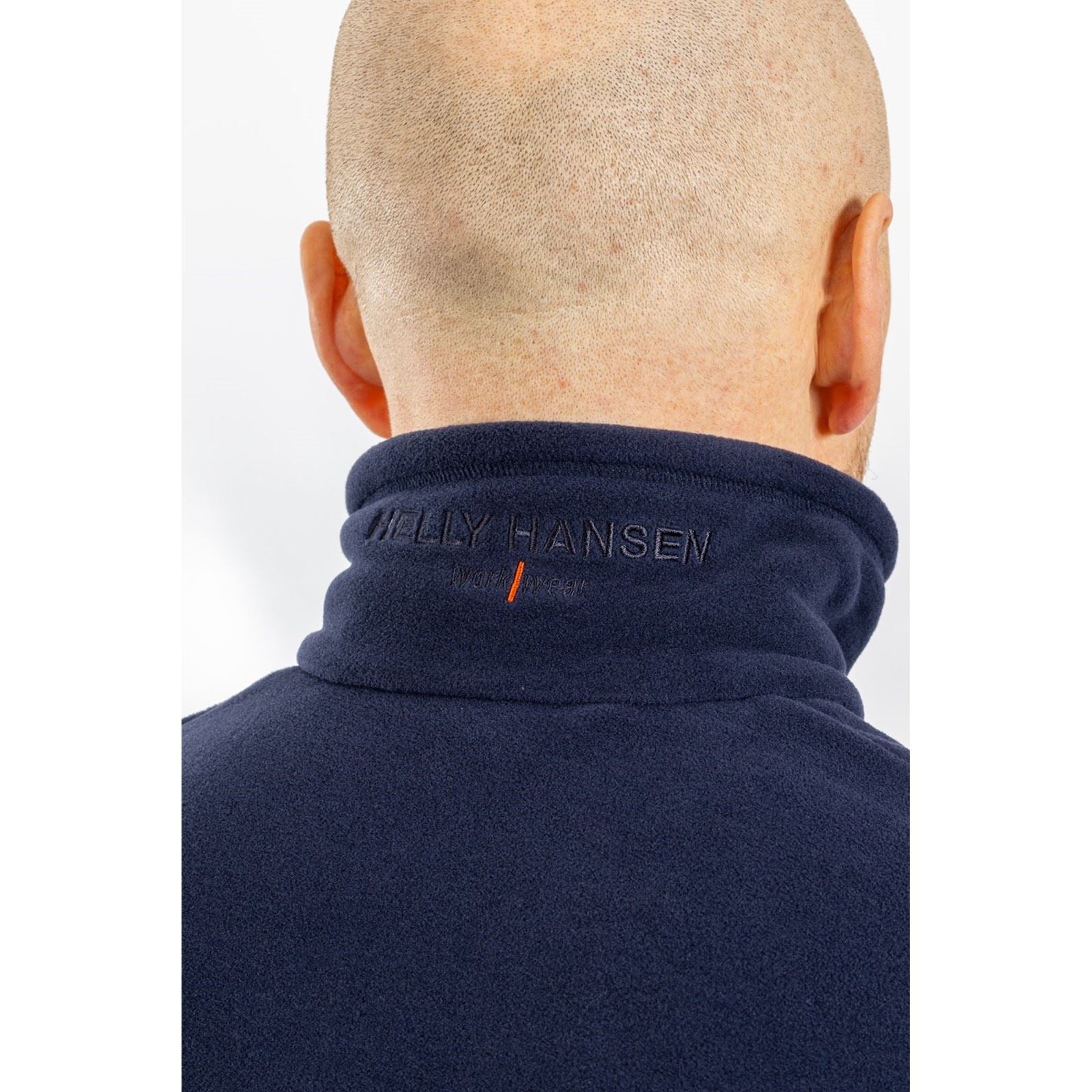 Helly Hansen Workwear Oxford Herren Blaue Fleecejacke