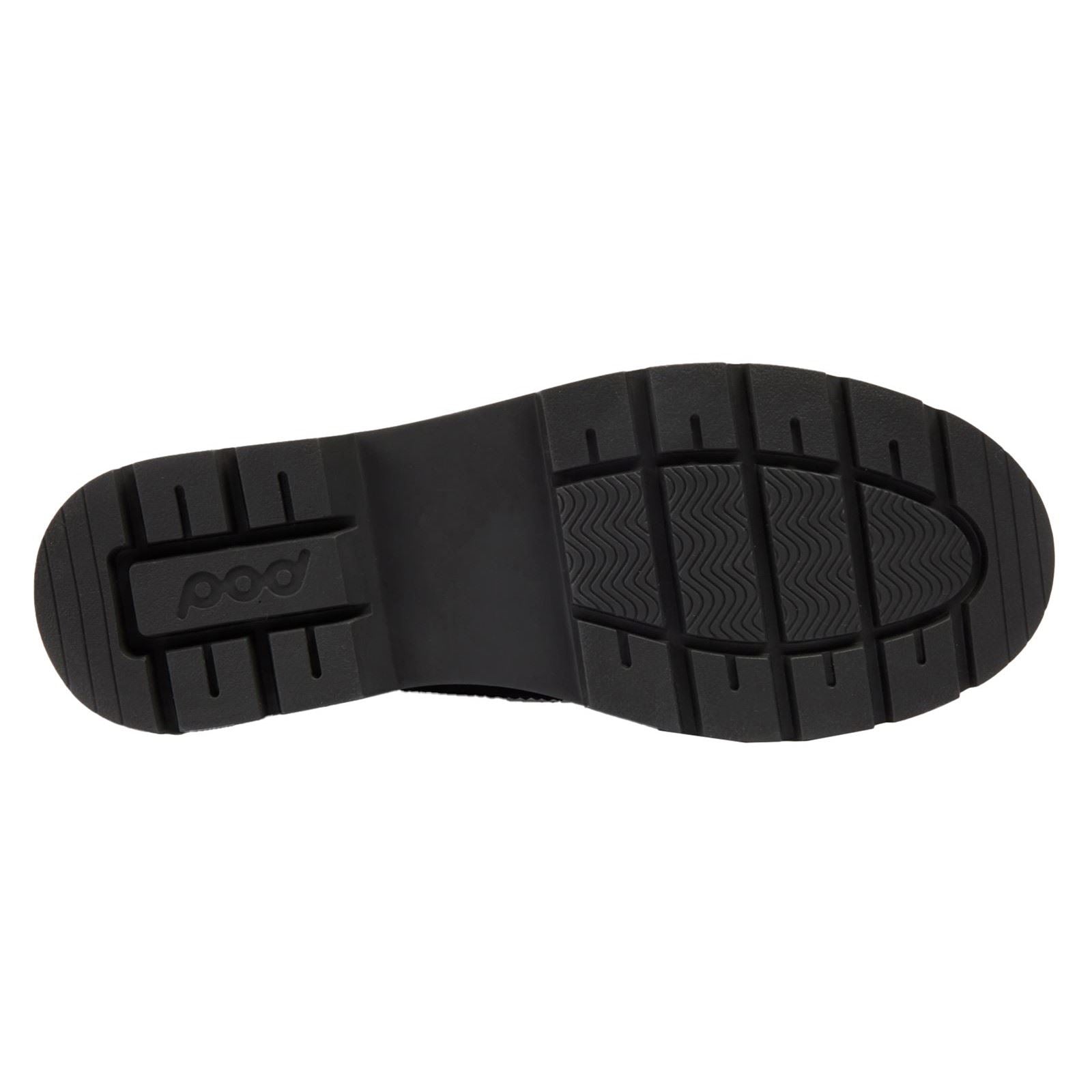 Pod Fiona Mädchen Brogues Aus Schwarzem Leder