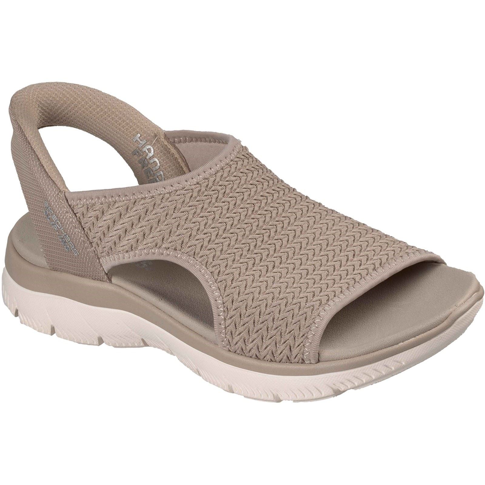 Skechers Summits Sweetly Evolved Textil Damen Taupe Sandalen
