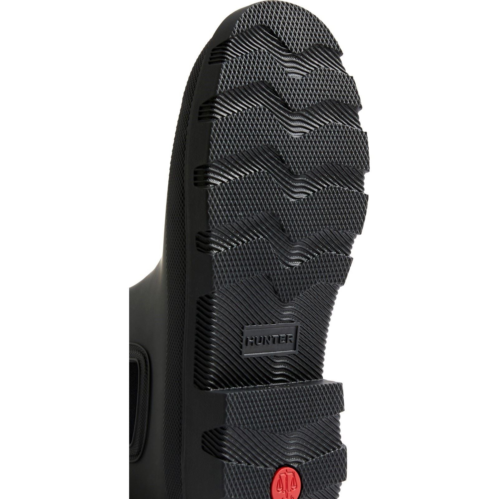 Hunter Downpour Gummi Schwarze Gummistiefel