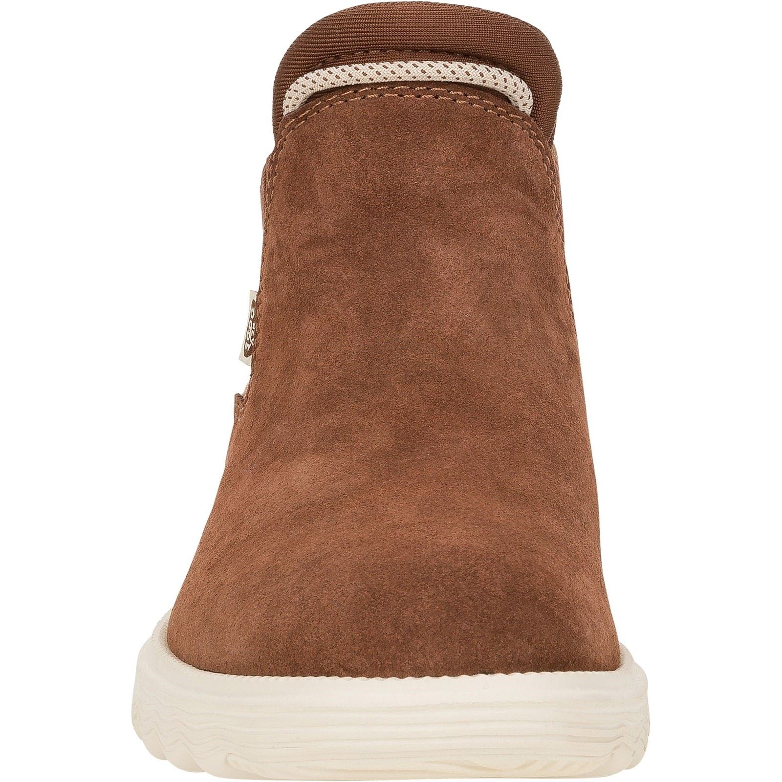 HEYDUDE Branson Novelty Leder Damen Braun/Schlangen Stiefel