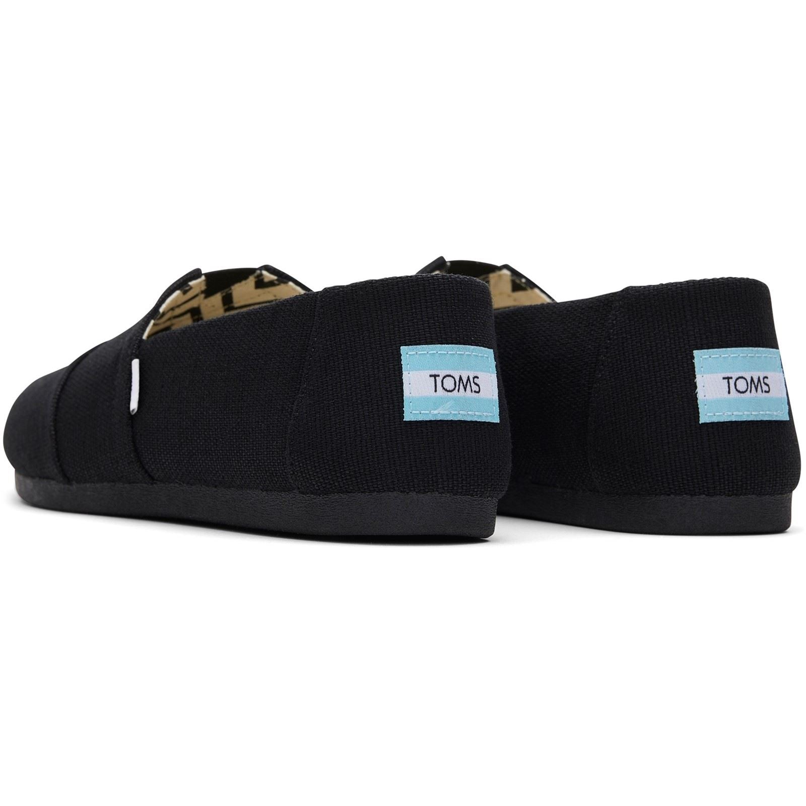 TOMS Alpargata Classic Baumwolle Damen Schwarze Farbe Espadrilles