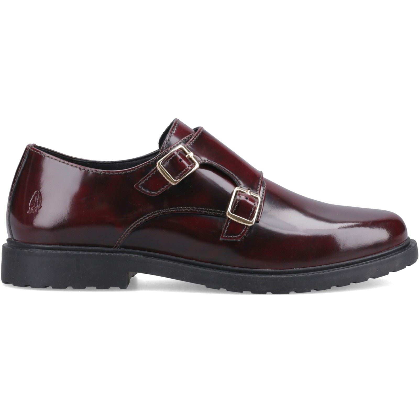Hush Puppies Verity Hi-Shine Leder Damen Bordeaux Schuhe