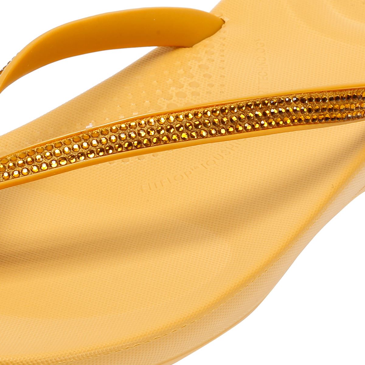 FitFlop Iqushion Sparkle Damen Braune Flip-Flops