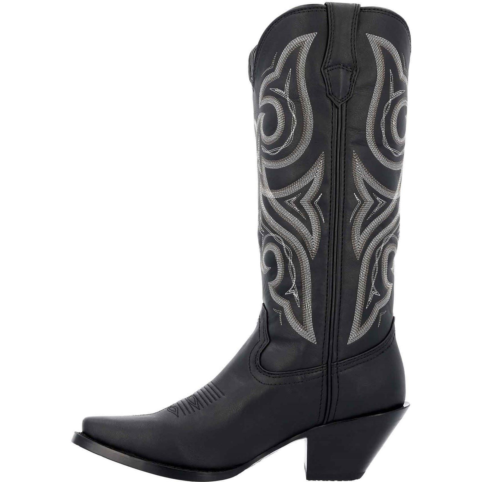 Durango Crush Damen Stiefel Aus Kunstleder In Schwarz