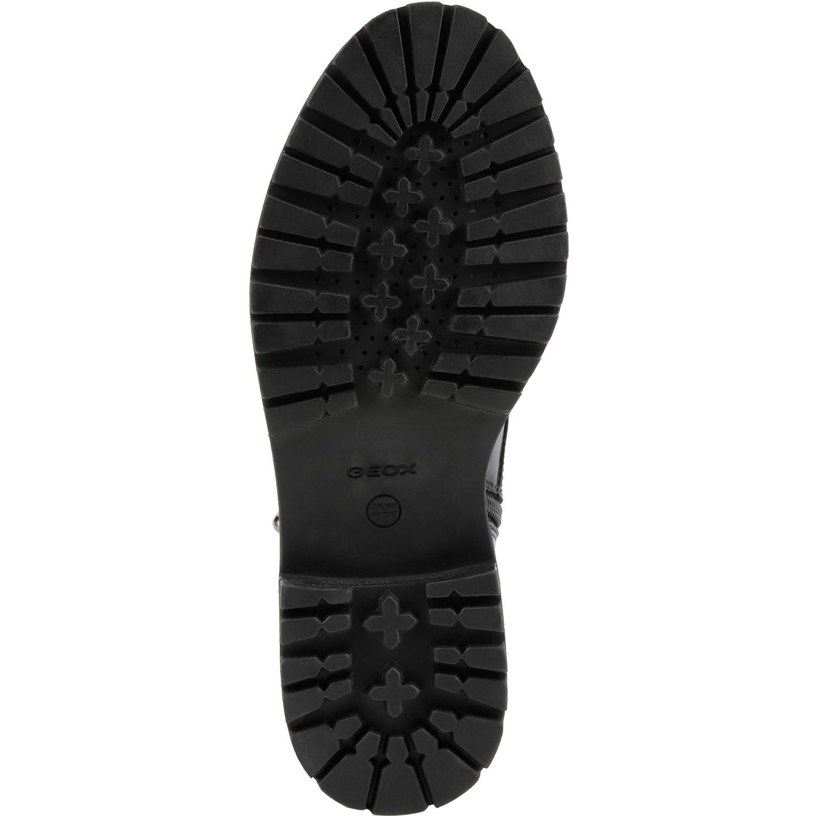 Geox D Iridea F Damen Schwarze Stiefel