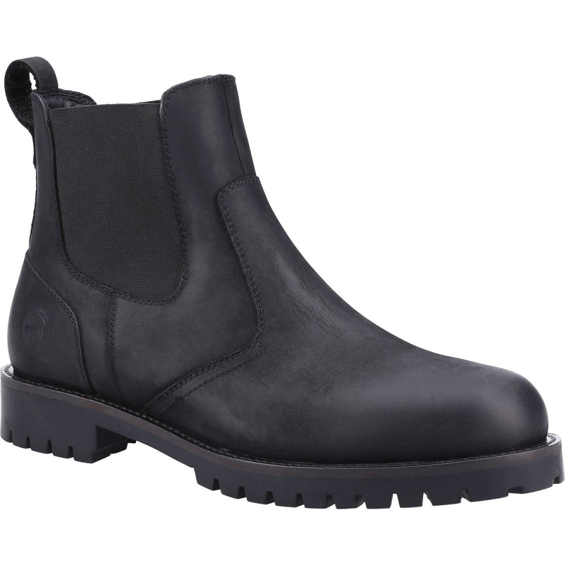 Cotswold Bodicote Schwarze Farbe Herrenlederstiefel