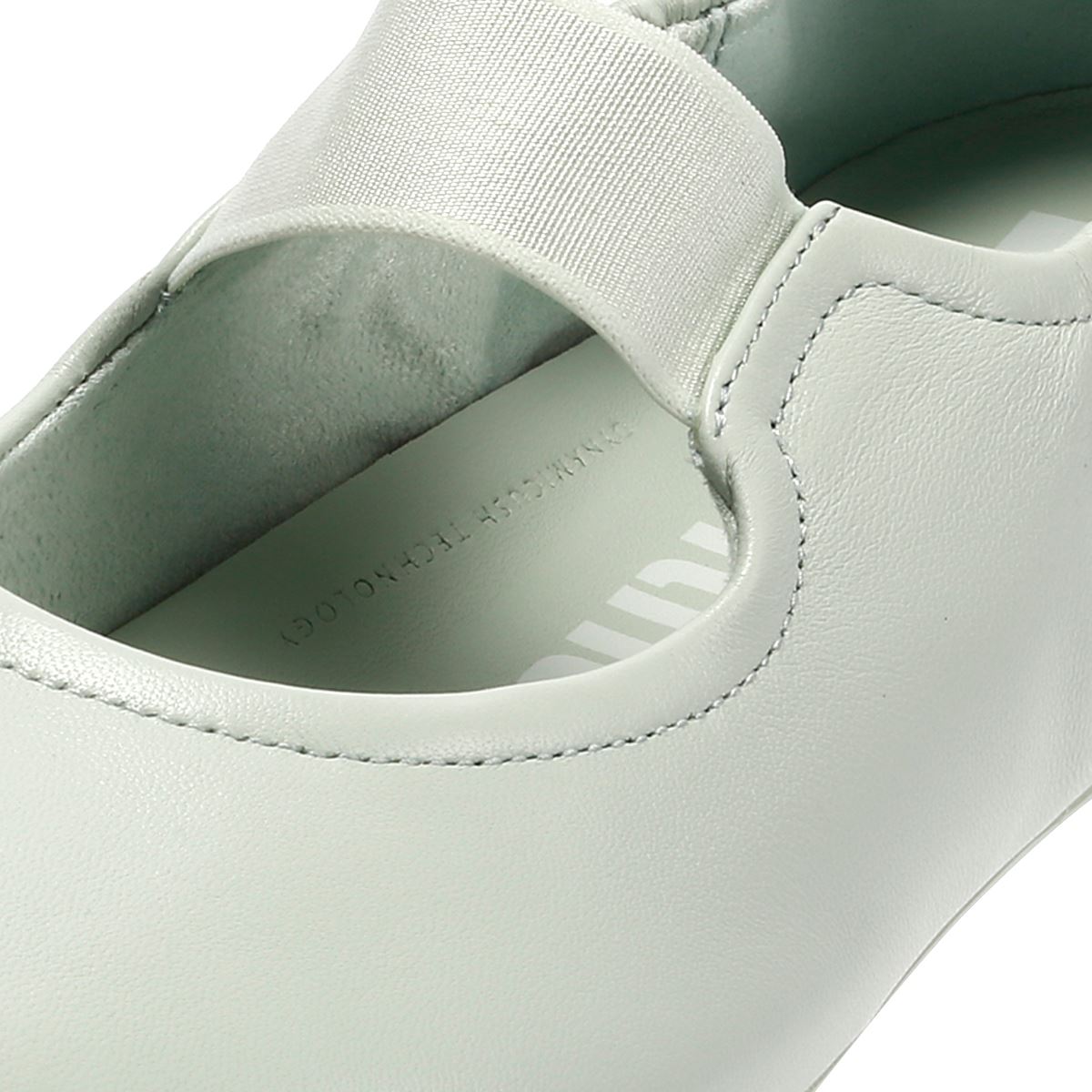FitFlop X Pantone Delicato Mary Jane Leder Damen Grüne Schuhe