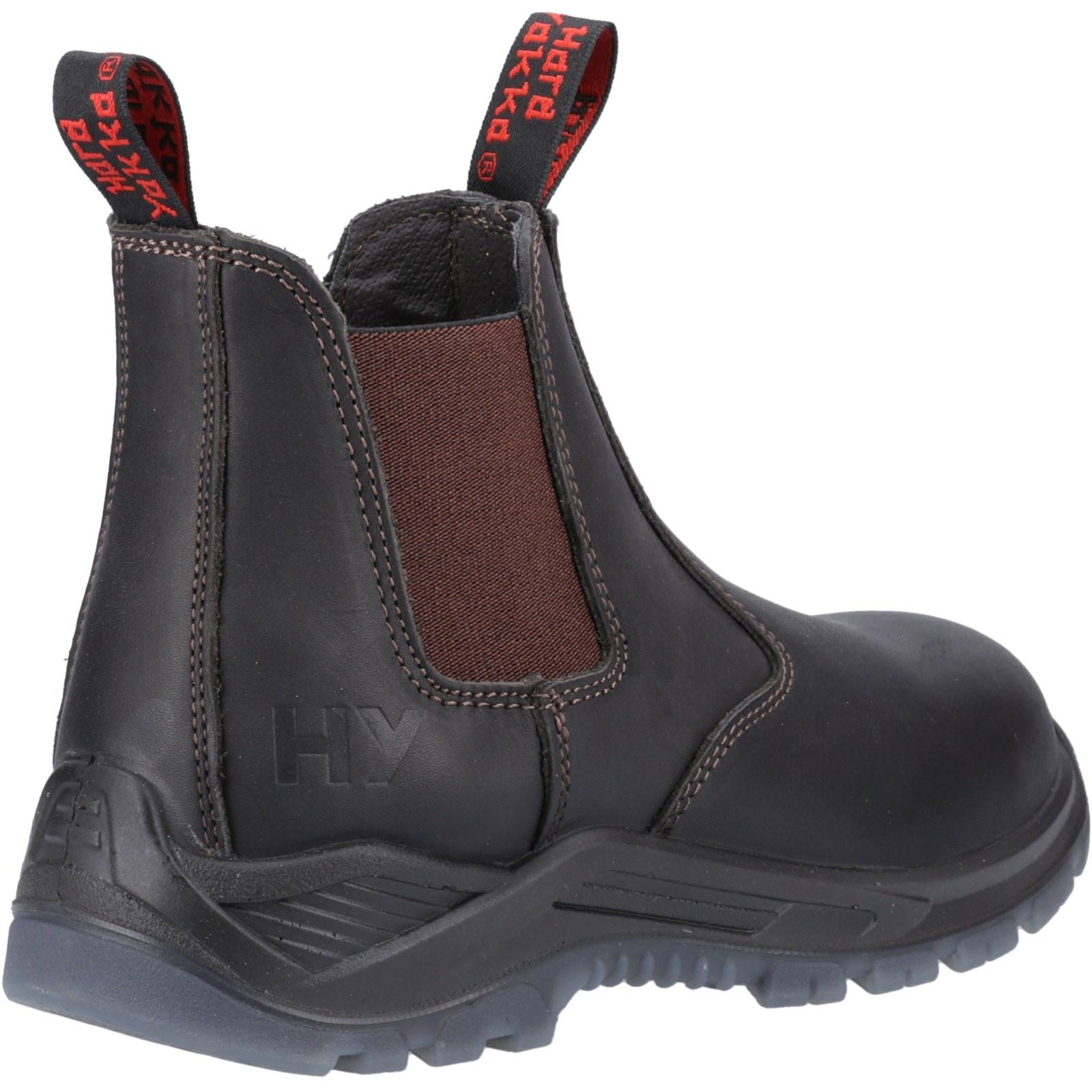 Hard Yakka Banjo Lederbraune Sicherheitsstiefel