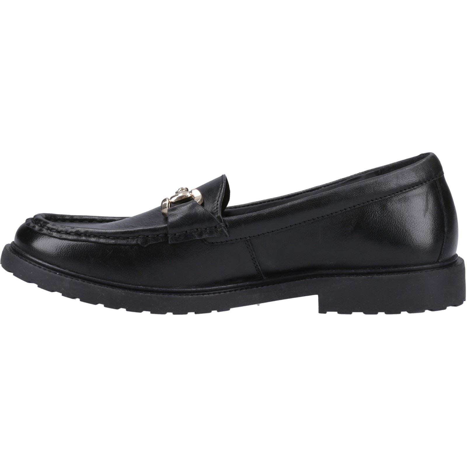 Hush Puppies Verity Snaffle Damen Schwarze Farbe Lederloafer