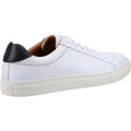 Hush Puppies Colton Weiße Ledersneaker Für Herren