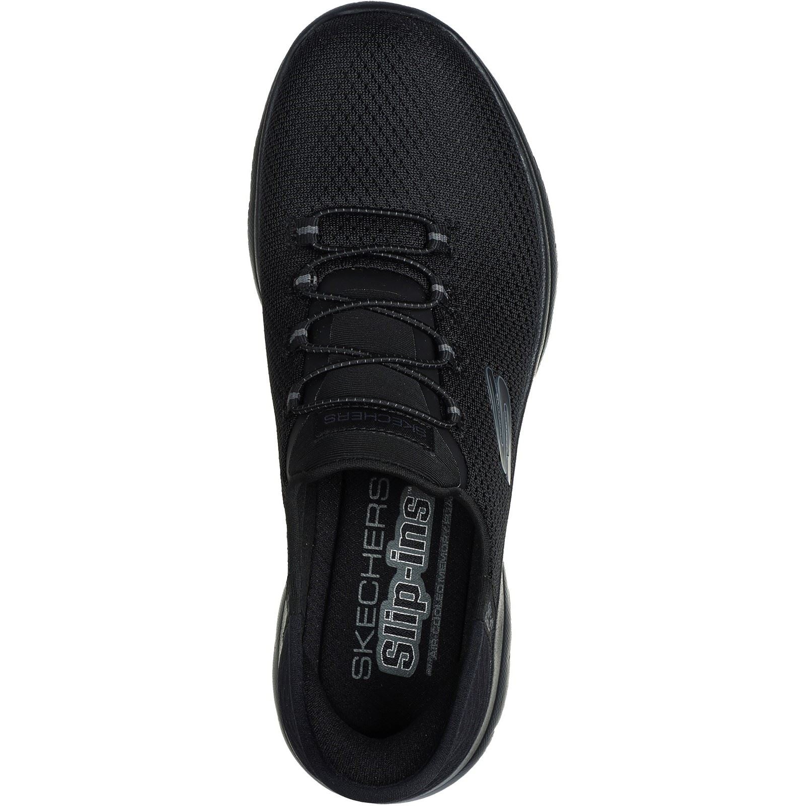 Skechers Summits Diamond Dream Textile Damen Sneaker In Schwarz