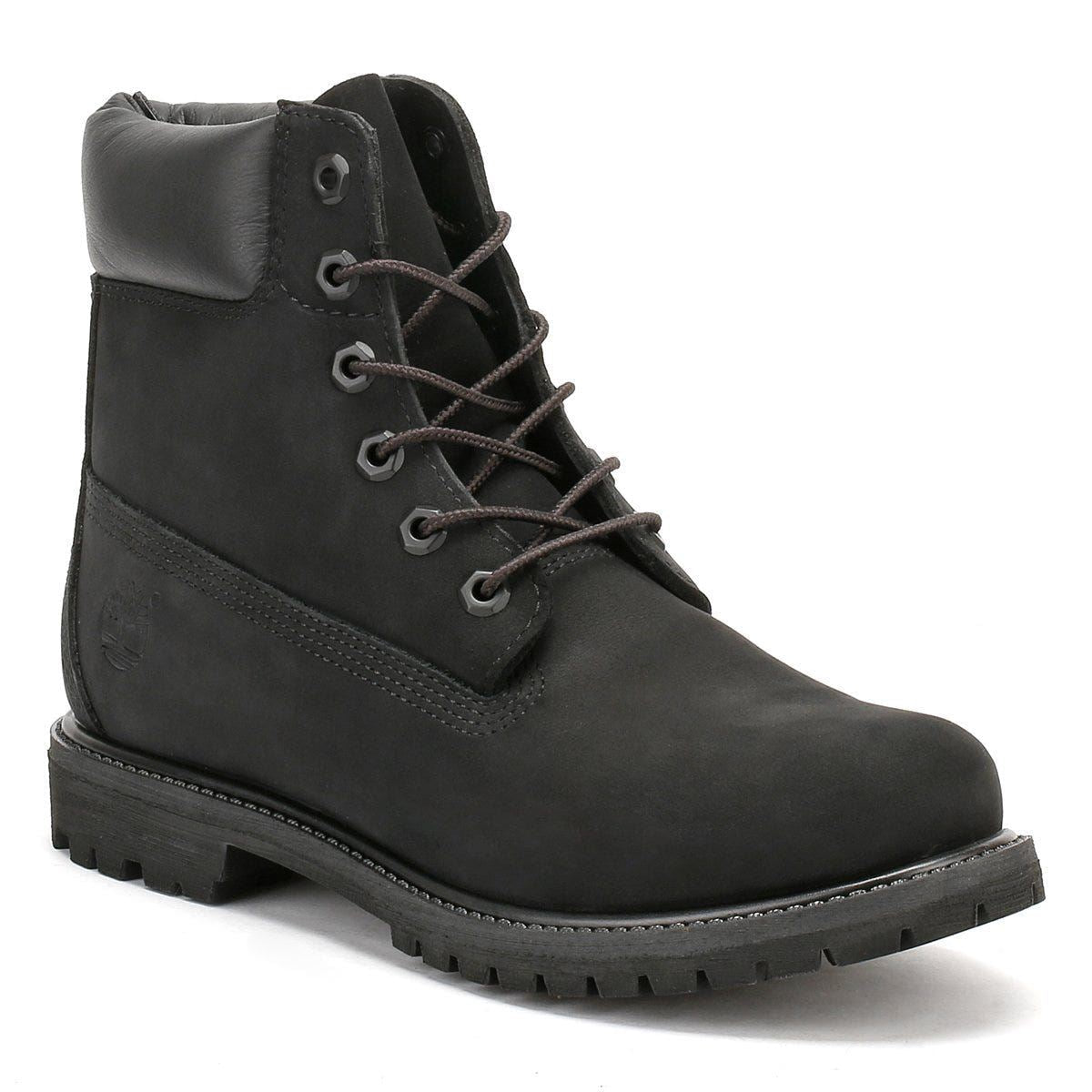 Timberland Womens Schwarz Premium 6 Zoll Stiefel TOWER London