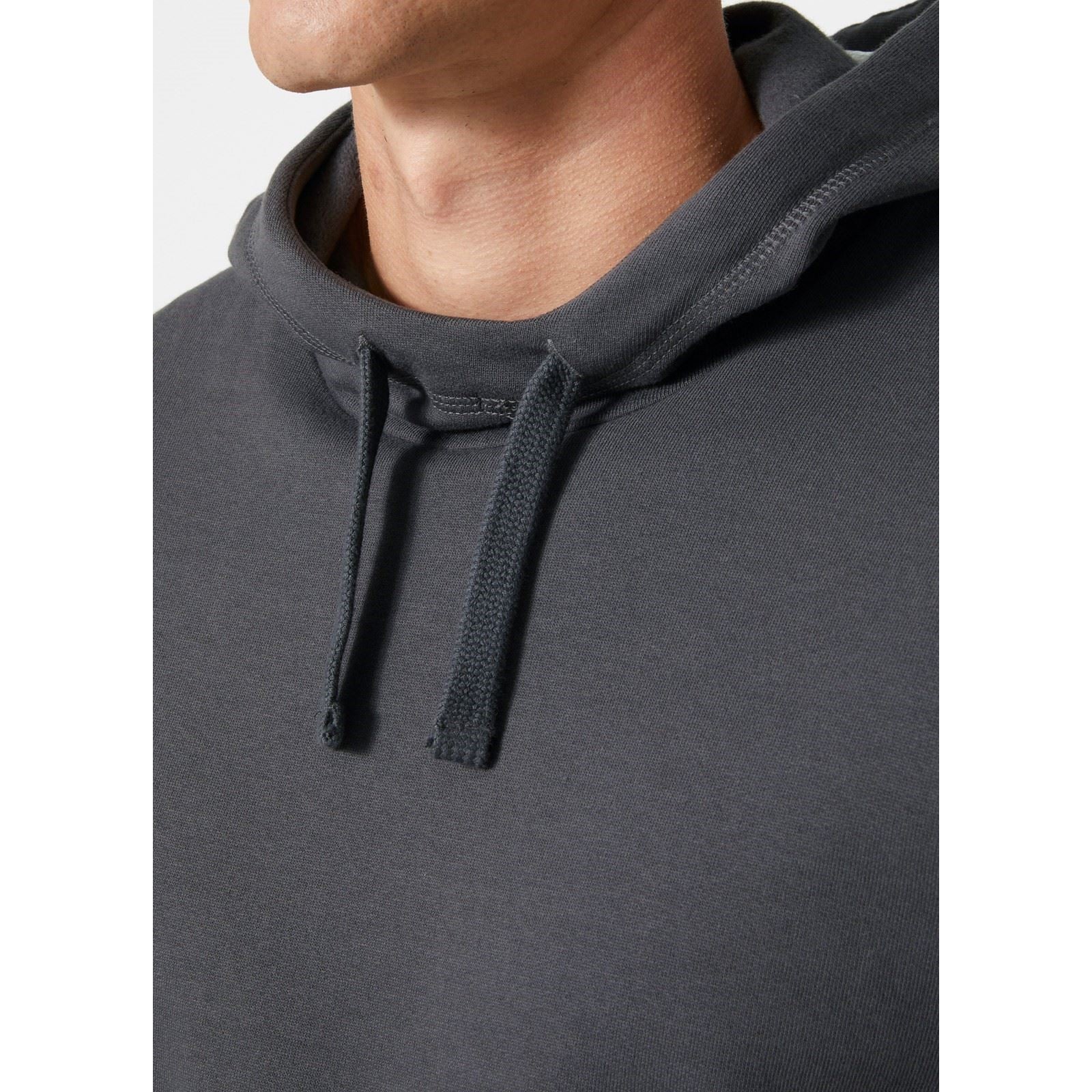 Helly Hansen Workwear Classic Baumwoll Herren Graues Kapuzensweatshirt