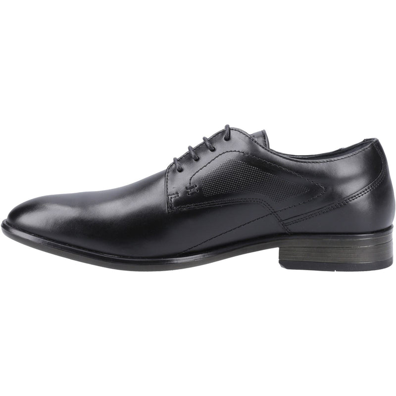 Pod Carl Schwarze Farbe Herren-Schnürschuhe Aus Leder