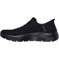 Skechers Go Walk Flex Mali Damen Sneaker in Schwarz aus Textil