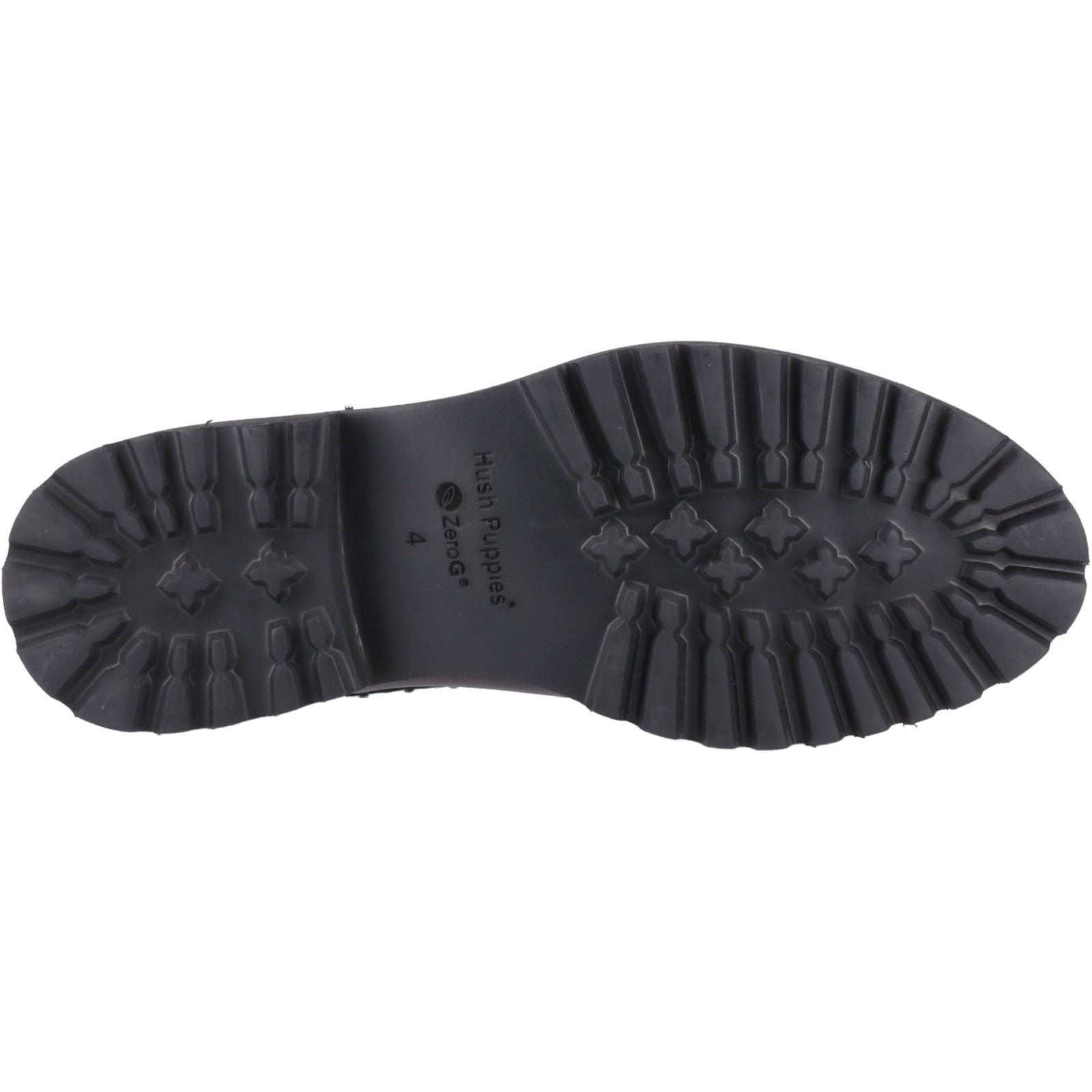 Hush Puppies Gwyneth Damen Chelsea Stiefeletten aus Leder in Pflaume