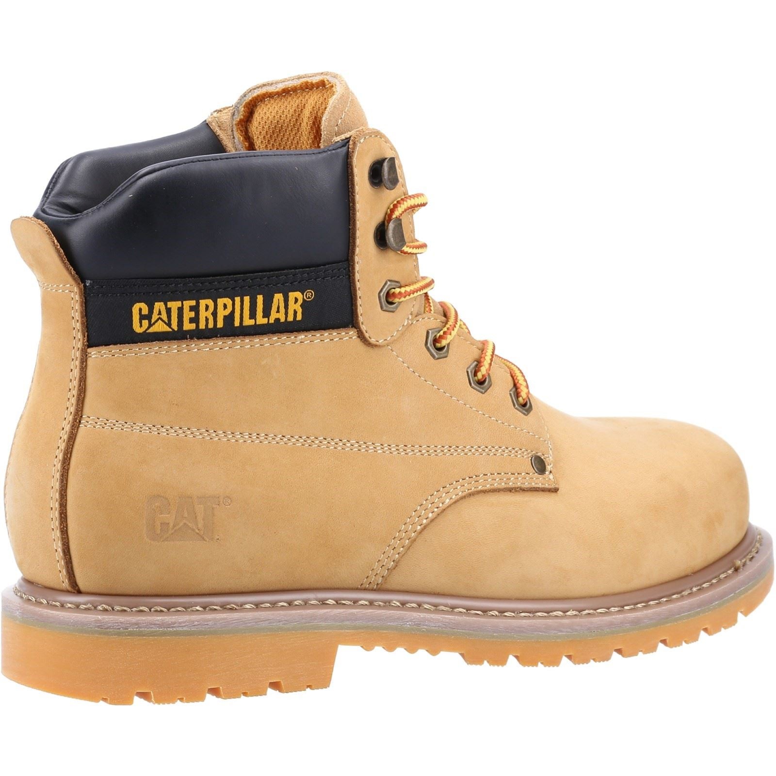 Caterpillar Powerplant S3 Nubuck Honey Sicherheitsstiefel