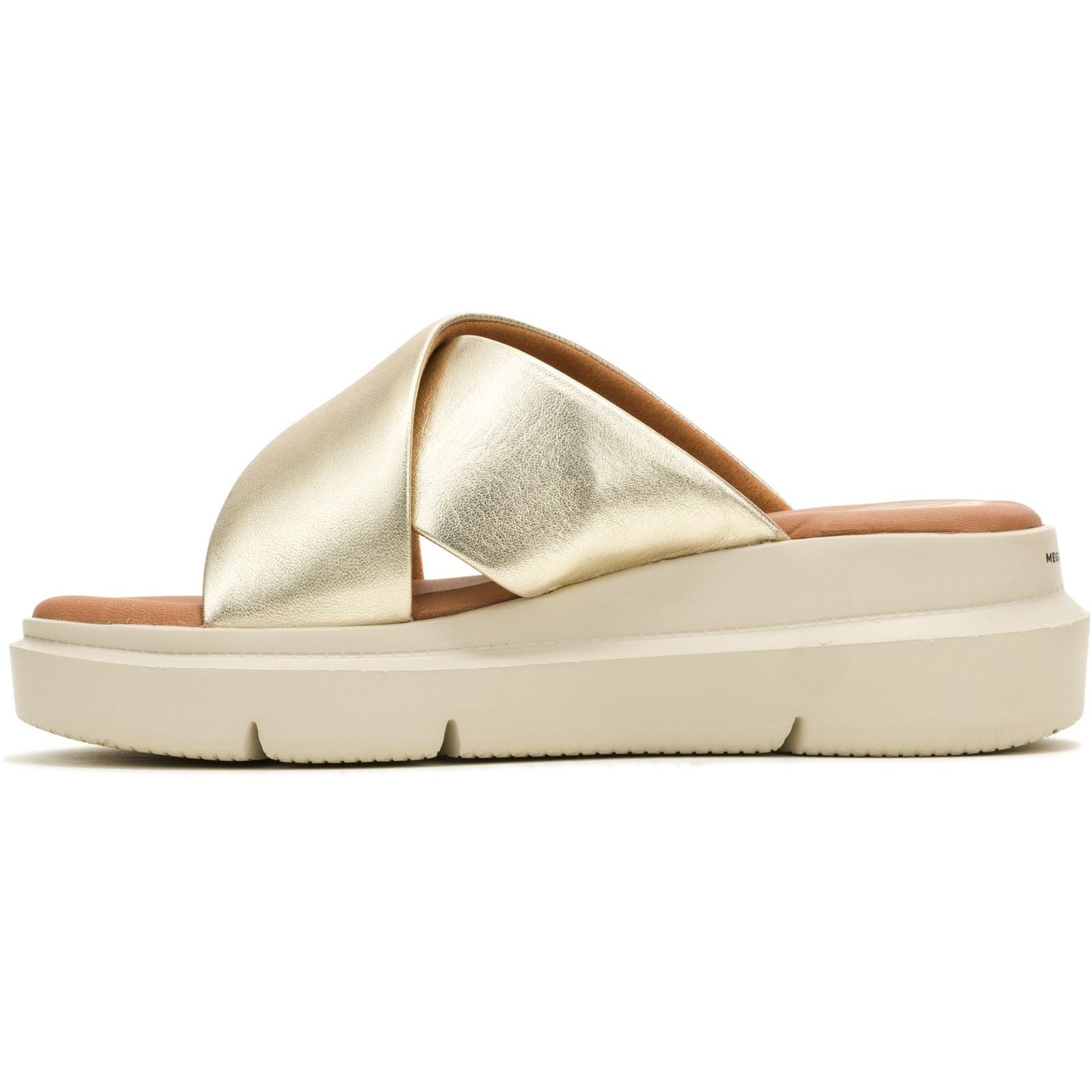 Hush Puppies Uplift Damen Sandalen Aus Champagner-Leder