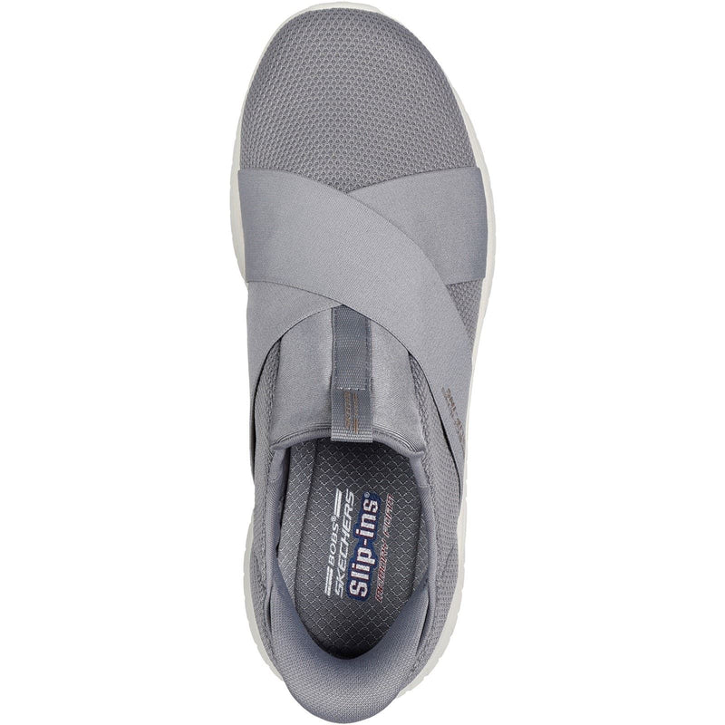 Skechers Bobs Squad Chaos Your Moment Textile Damen-Sneaker In Grau