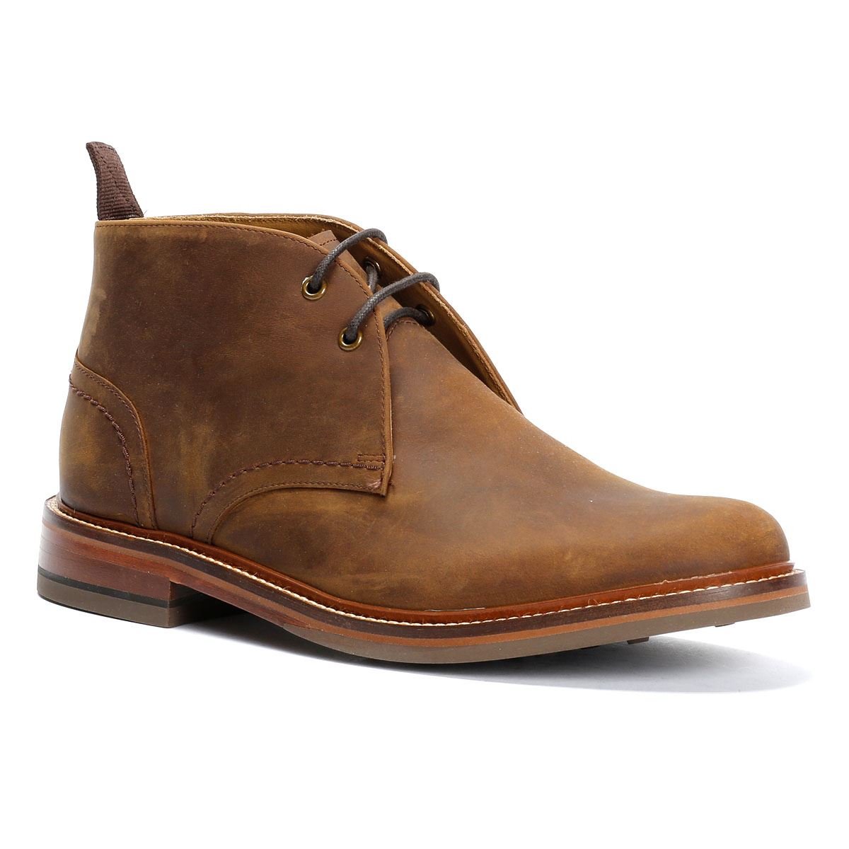 Chapman & Moore Country Chukka Leder Herren Braune Stiefel