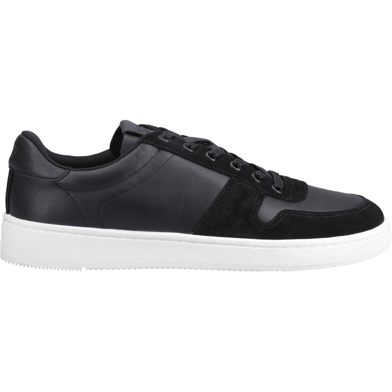 TOMS TRVL Lite Court Leder Herren Schwarze Sneakers