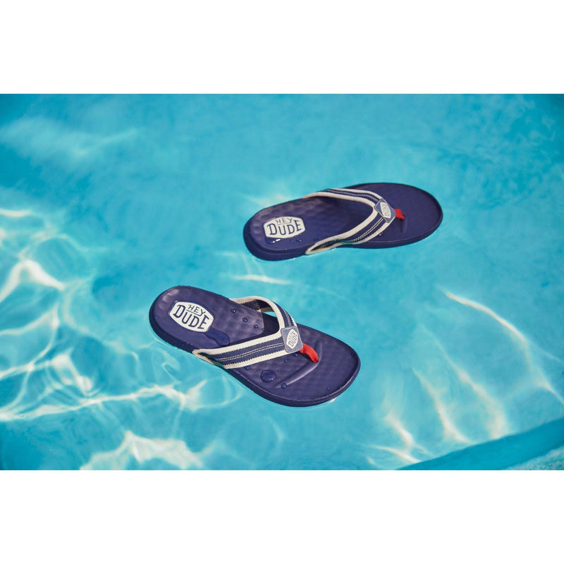 HEYDUDE Myers Flip Sport Mode Herren Navy/Navy Sandalen