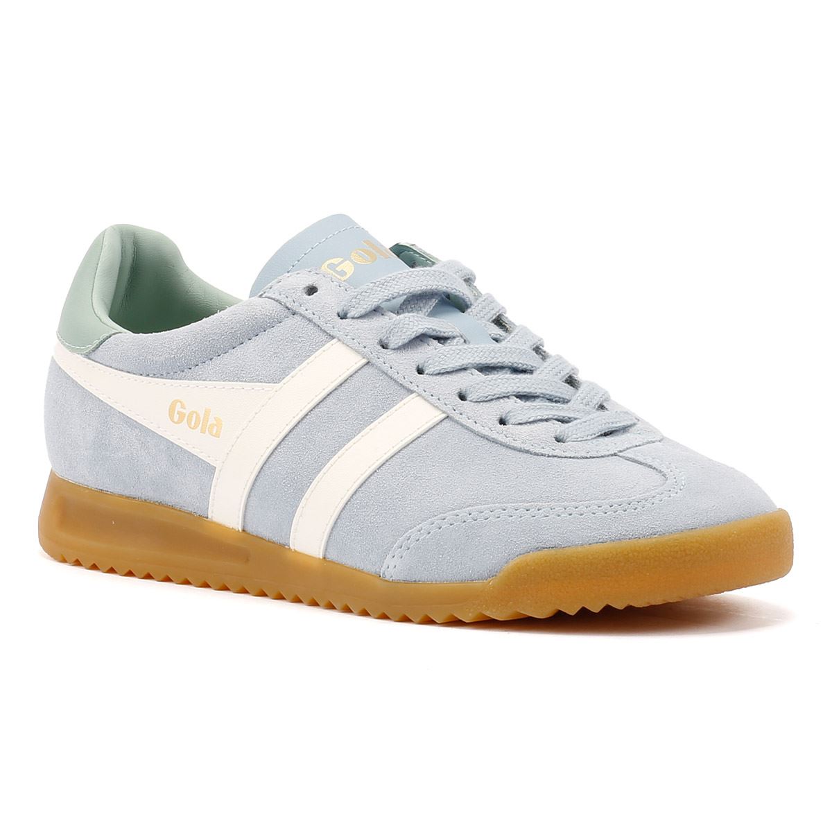 Gola Torpedo Damen Wildleder Turnschuhe In Blau