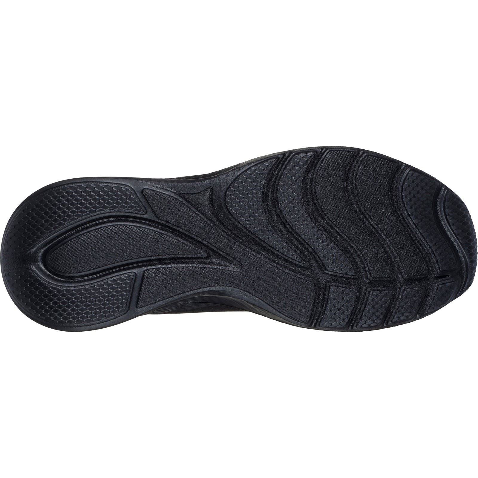Skechers BOBS Sport Squad Waves Just Wading Synthetische Damen Sneaker In Schwarz.