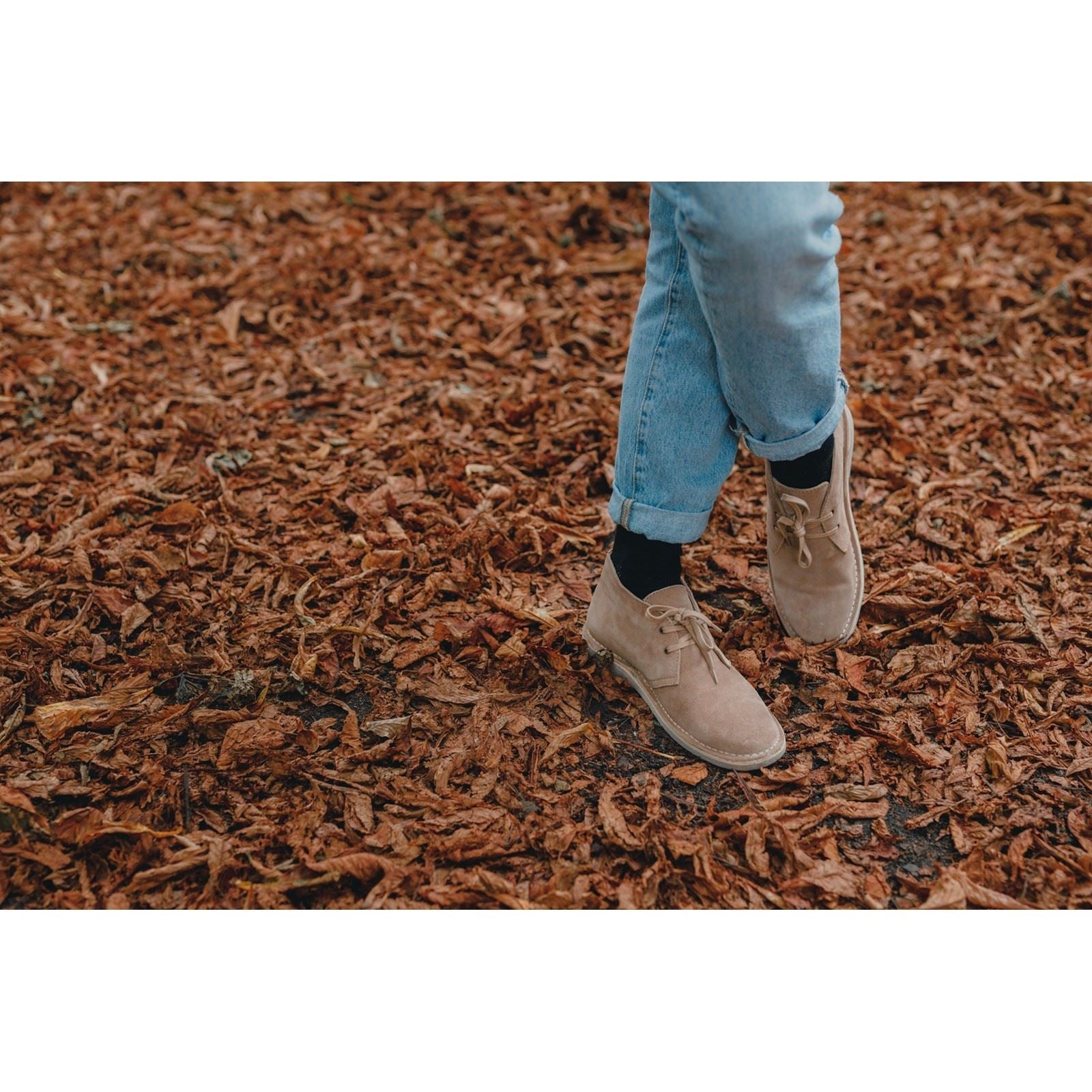 Hush Puppies Samuel Wildleder Herren Sand Wildlederstiefel