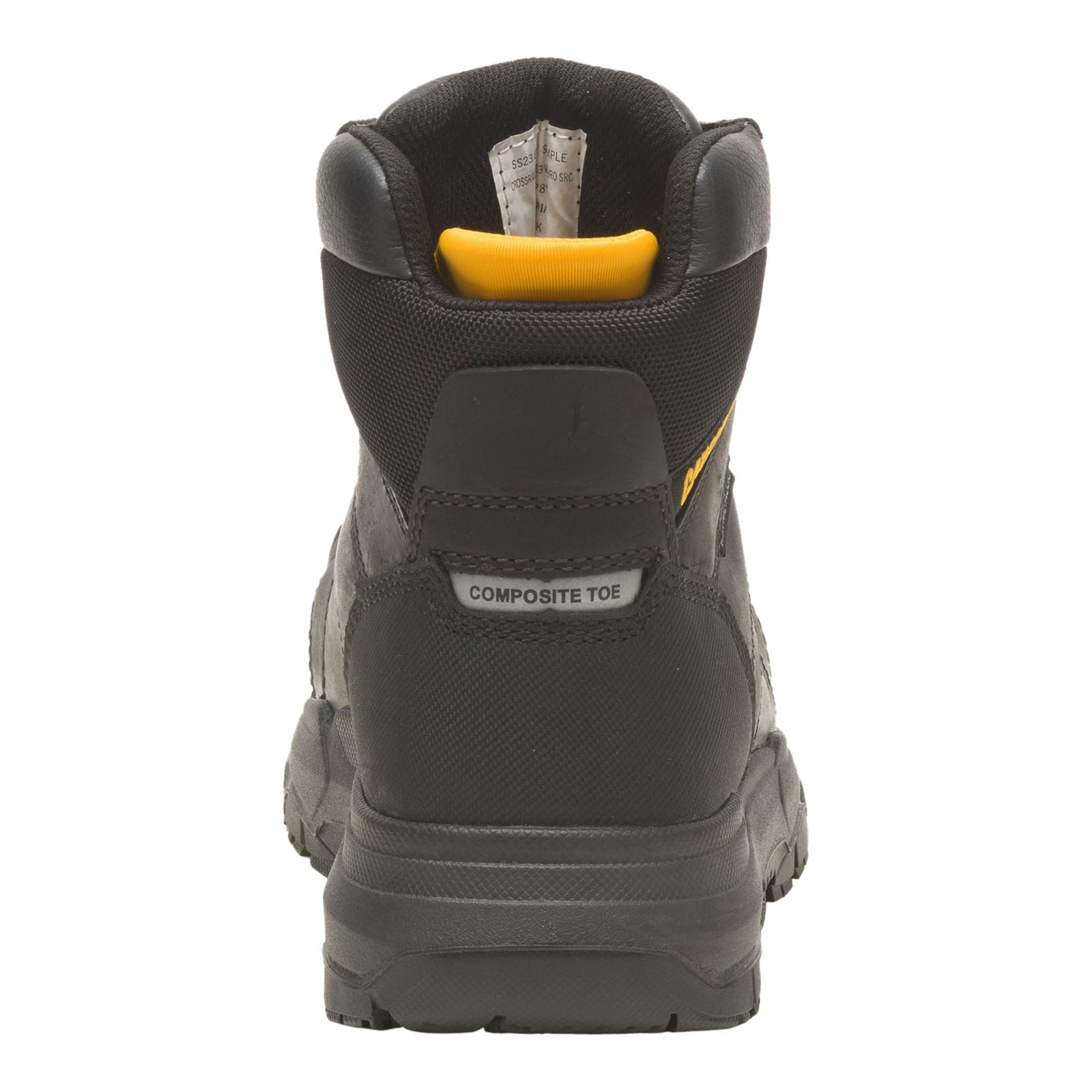 Caterpillar Crossrail 2.0 Leder Schwarze Farbe Sicherheitsstiefel
