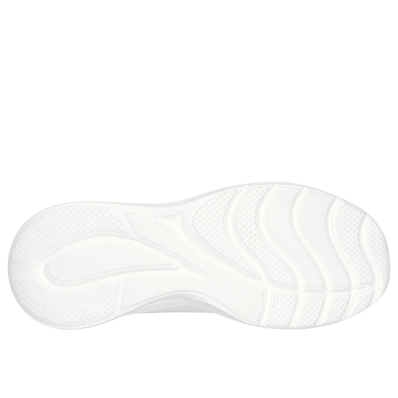Skechers Bobs Squad Waves Still Wading Textiler Damen-Sneaker In Weiß