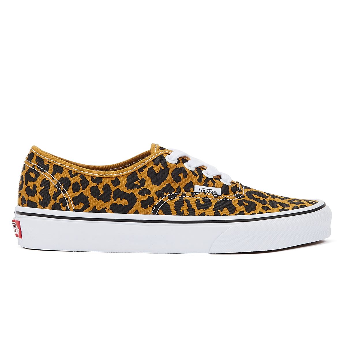Vans Authentic Leopard Damen Braun Trainer