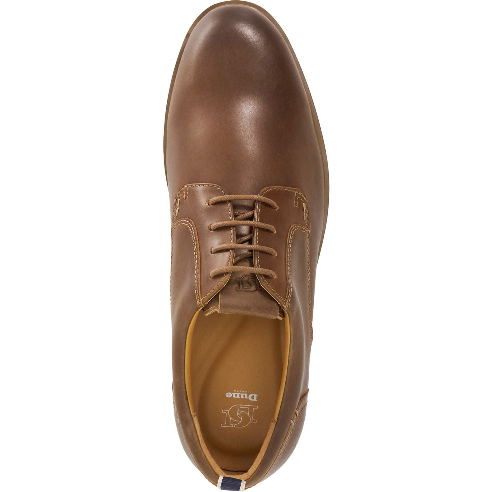 Dune Blaksley Leder Herren Braune Schnürschuhe