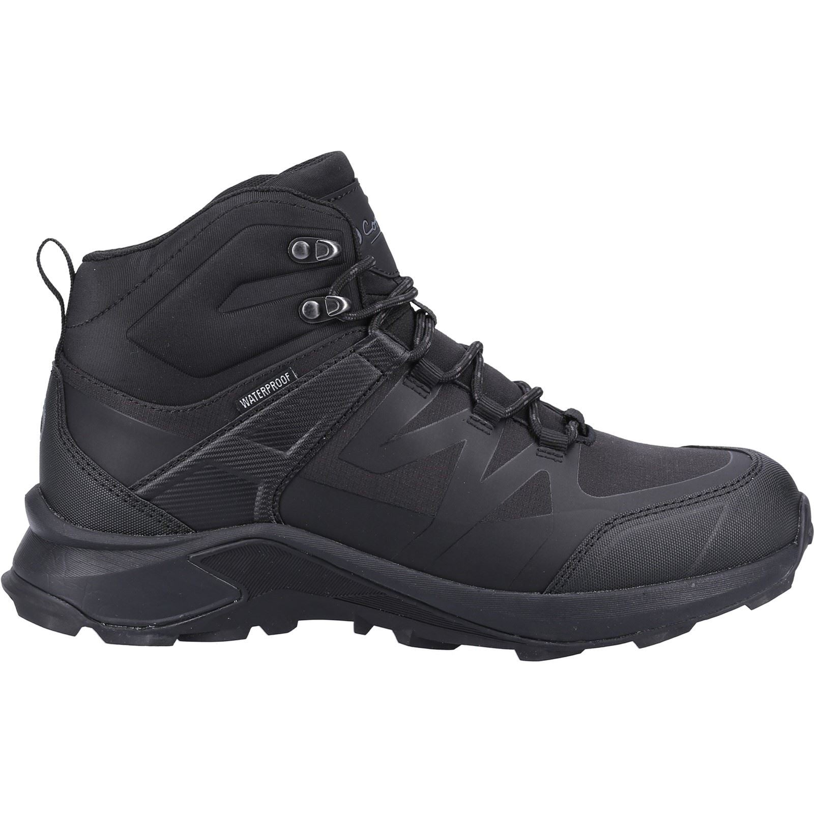 Cotswold Horton Netz Herren Schwarze Wanderstiefel