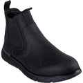 Skechers Augustino Paulo Schwarze Farbe Herrenlederstiefel