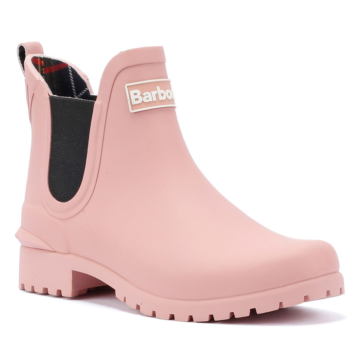 Barbour Wilton Damen Rosa Gummistiefel