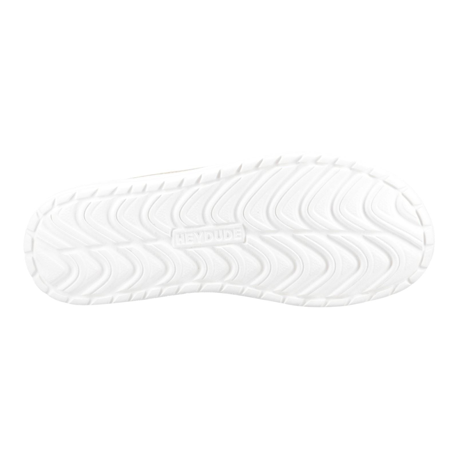 HEYDUDE Mikka Jute Linen Herren Irisch Creme Mokassin Schuhe
